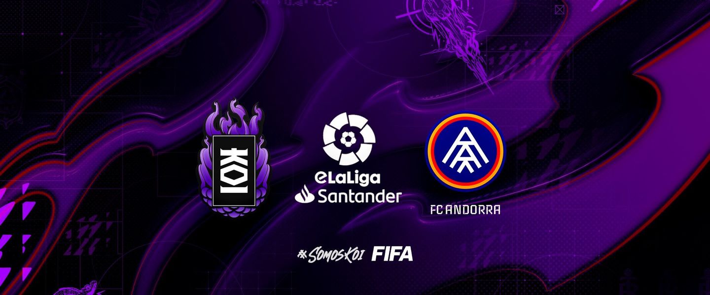 KOI hace oficial su entrada en FIFA y jugará en eLaLiga con el FC Andorra