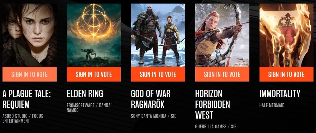 The Game Awards 2022: Elden Ring es el GOTY, lista completa de ganadores -  Movistar eSports