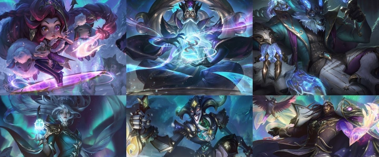 Así son las últimas skins del LoL del año 2022: temática Invierno