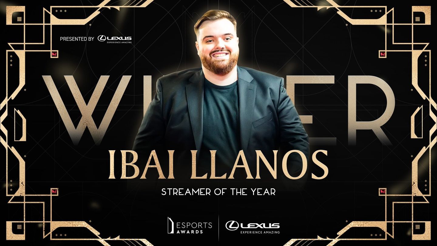 La divertida confusión de Ibai Llanos tras ganar el premio al Mejor Streamer  del Año: ¿Soy yo?