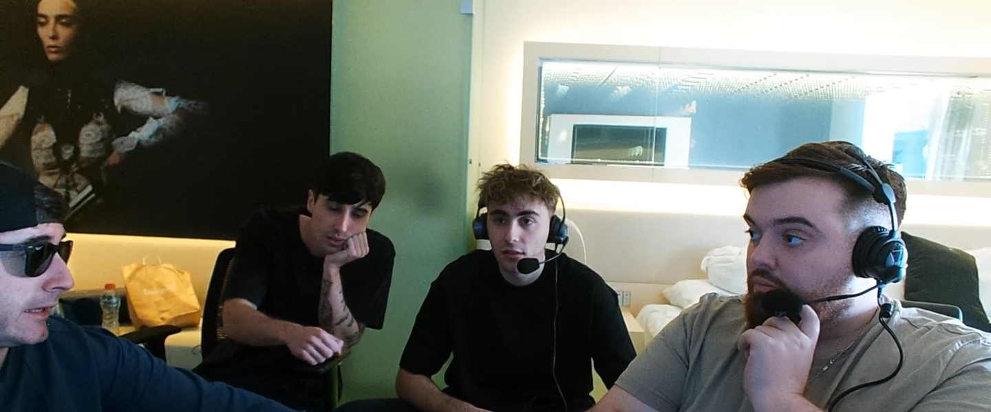 Luzu, Skain y Karchez en el stream de Ibai