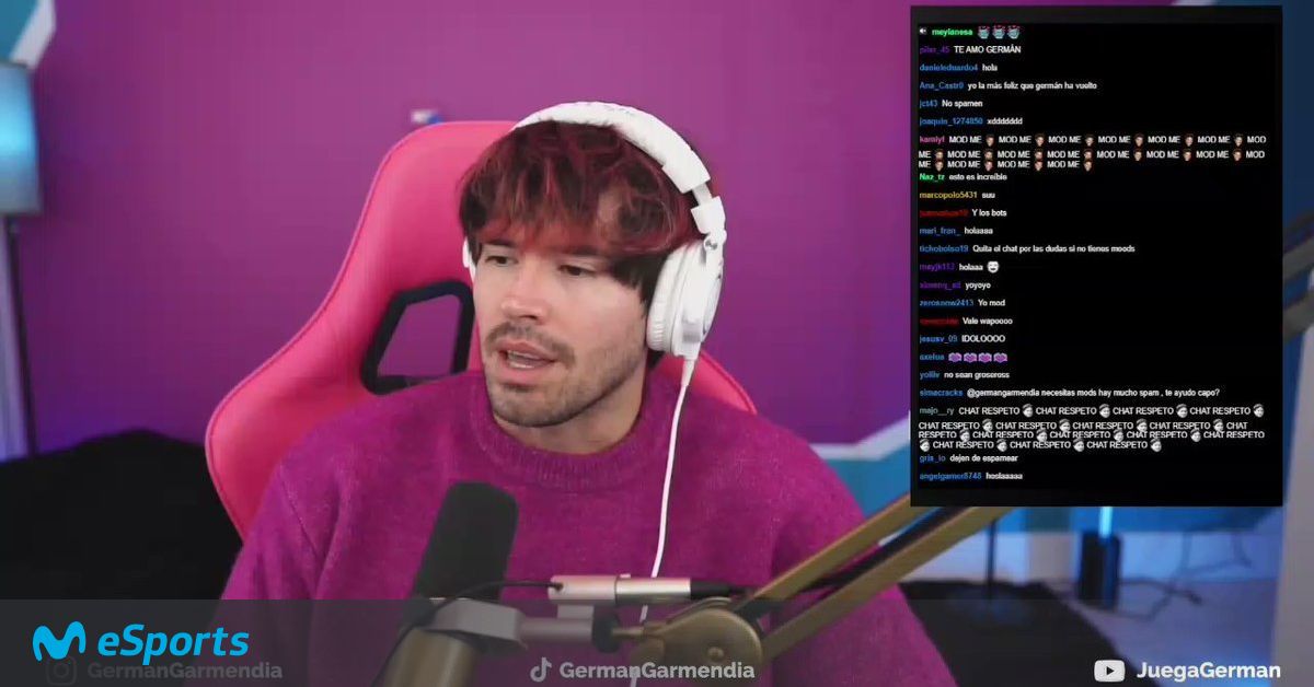 Germán Garmendia se estrena en Twitch por todo lo alto - Movistar eSports