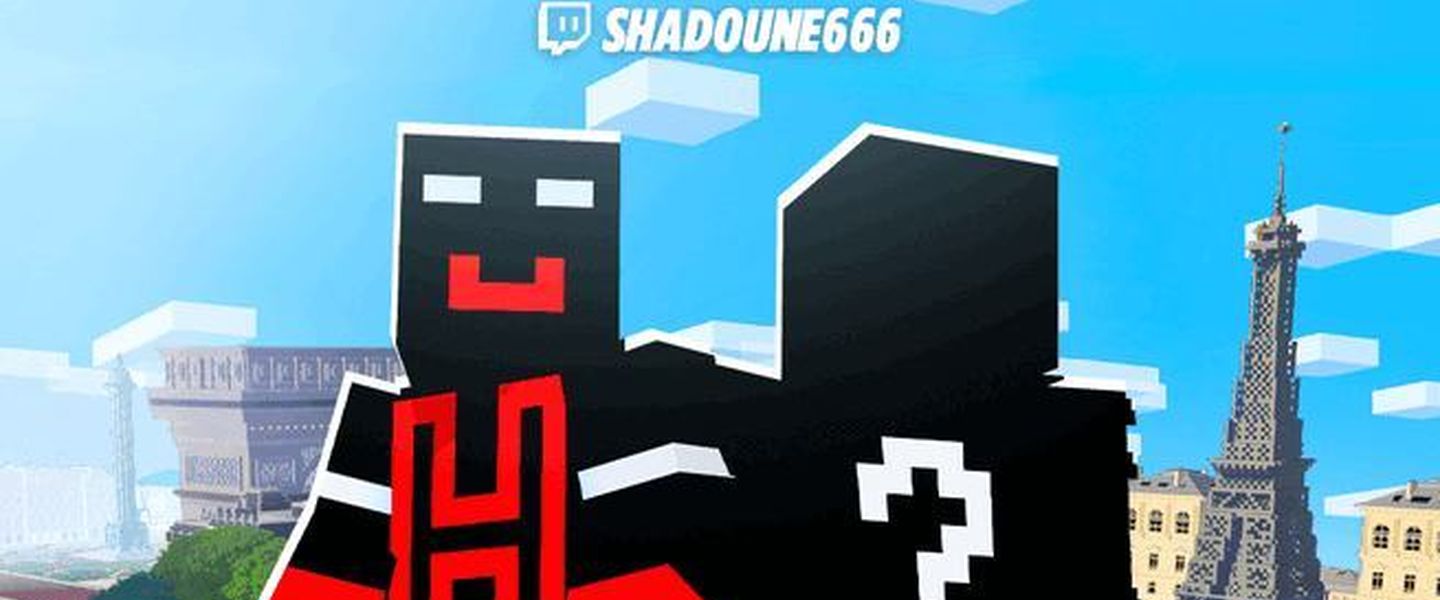 Shadoune jugará al escondite por París en su propio evento de Minecraft