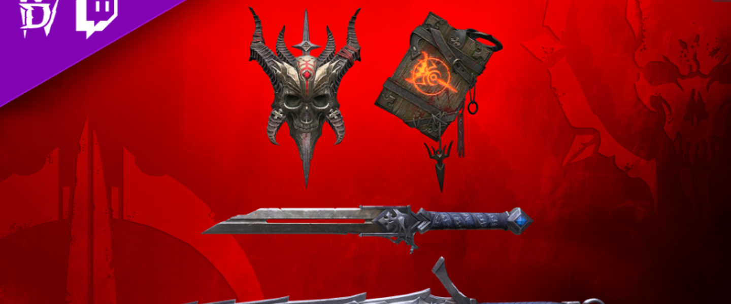 Algunos de los drops de Twitch en Diablo IV