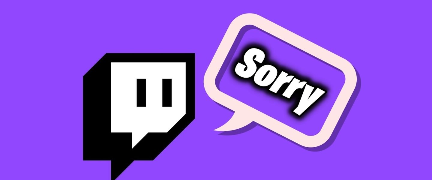 Twitch pide perdón