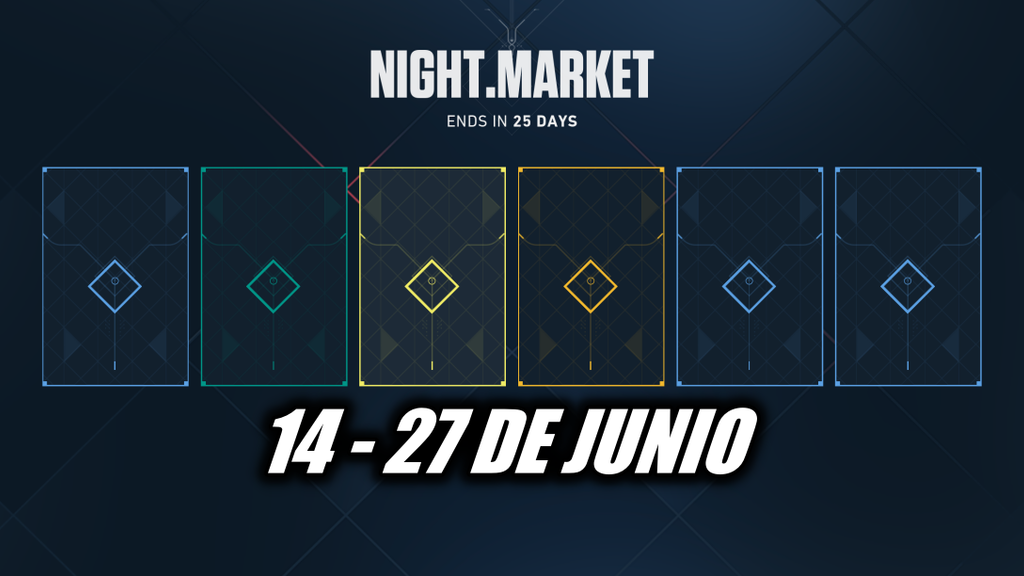 Nuevo mercado nocturno de VALORANT en junio duración y fecha