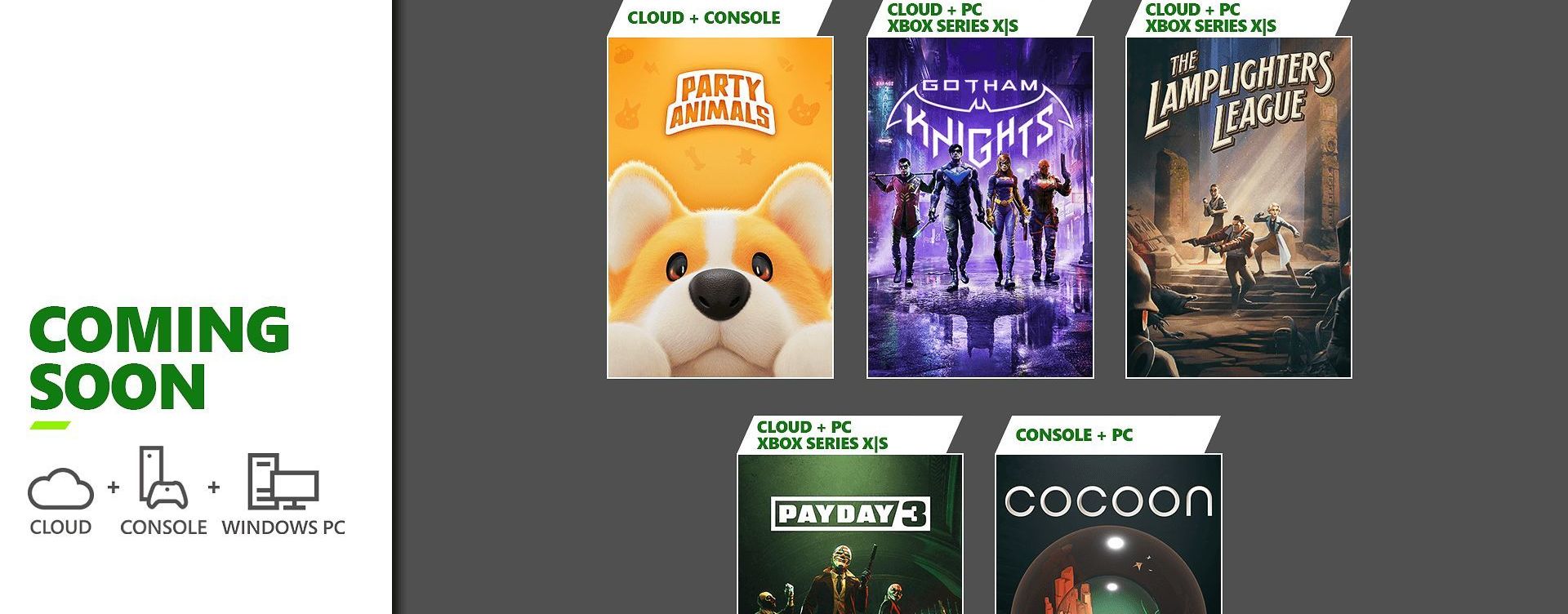 Todos los juegos de Xbox Game Pass de 2023 — Payday 3 y Gotham Knights