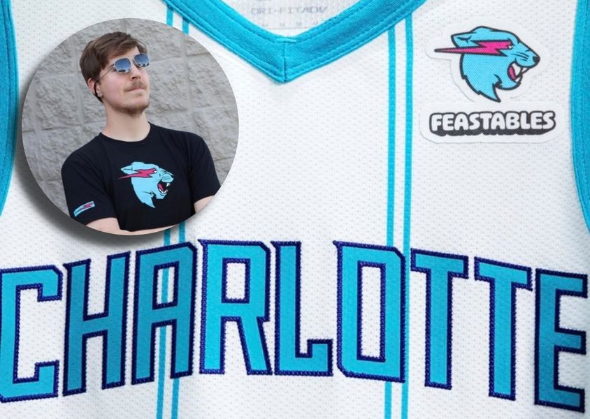 MrBeast: nuevo patrocinador de los Charlotte Hornets