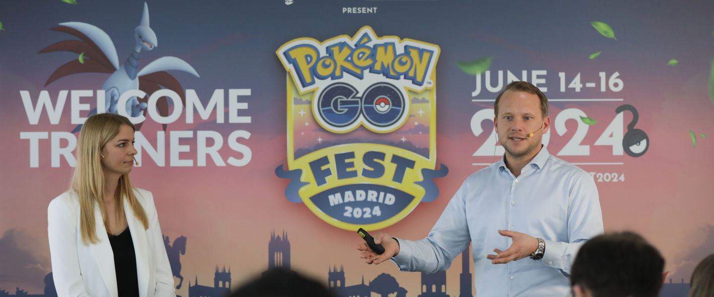 Presentación del Pokémon GO Fest en Madrid