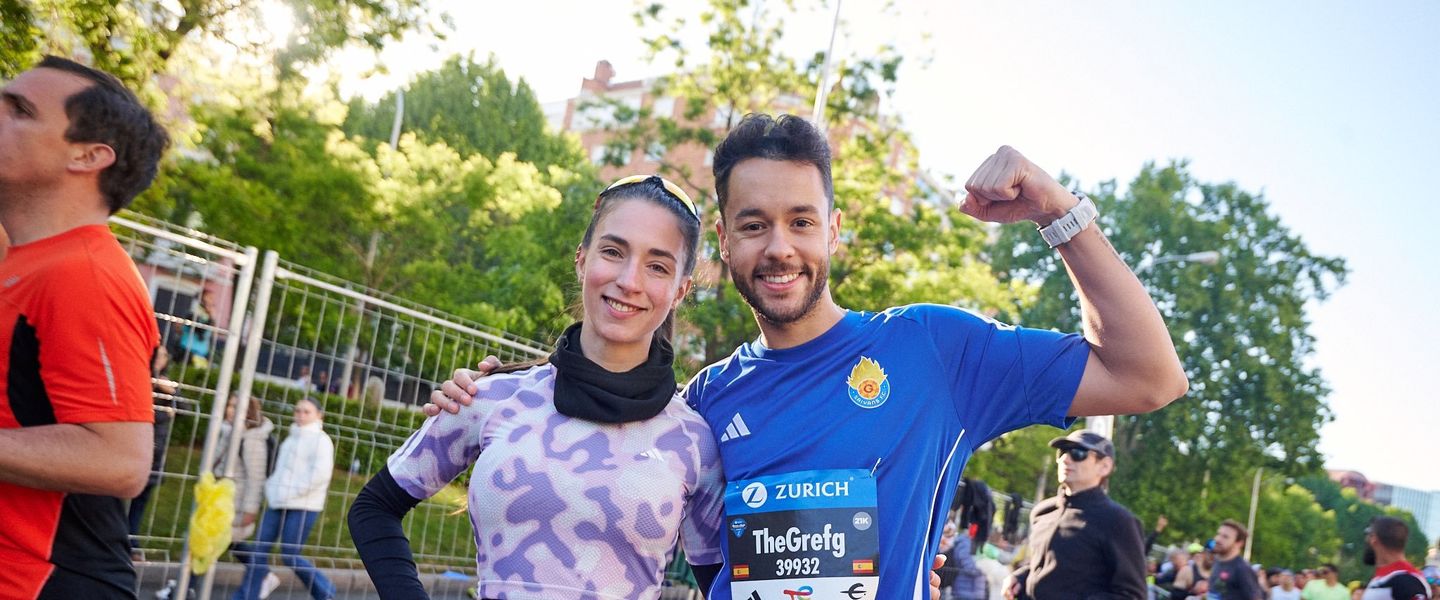 La increíble marca de TheGrefg en la media maratón de Madrid
