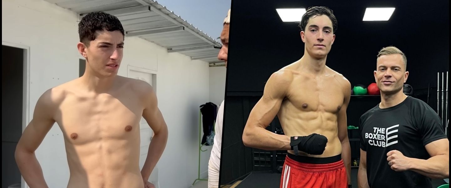 El antes y el después de Plex tras entrenar para la Velada 4