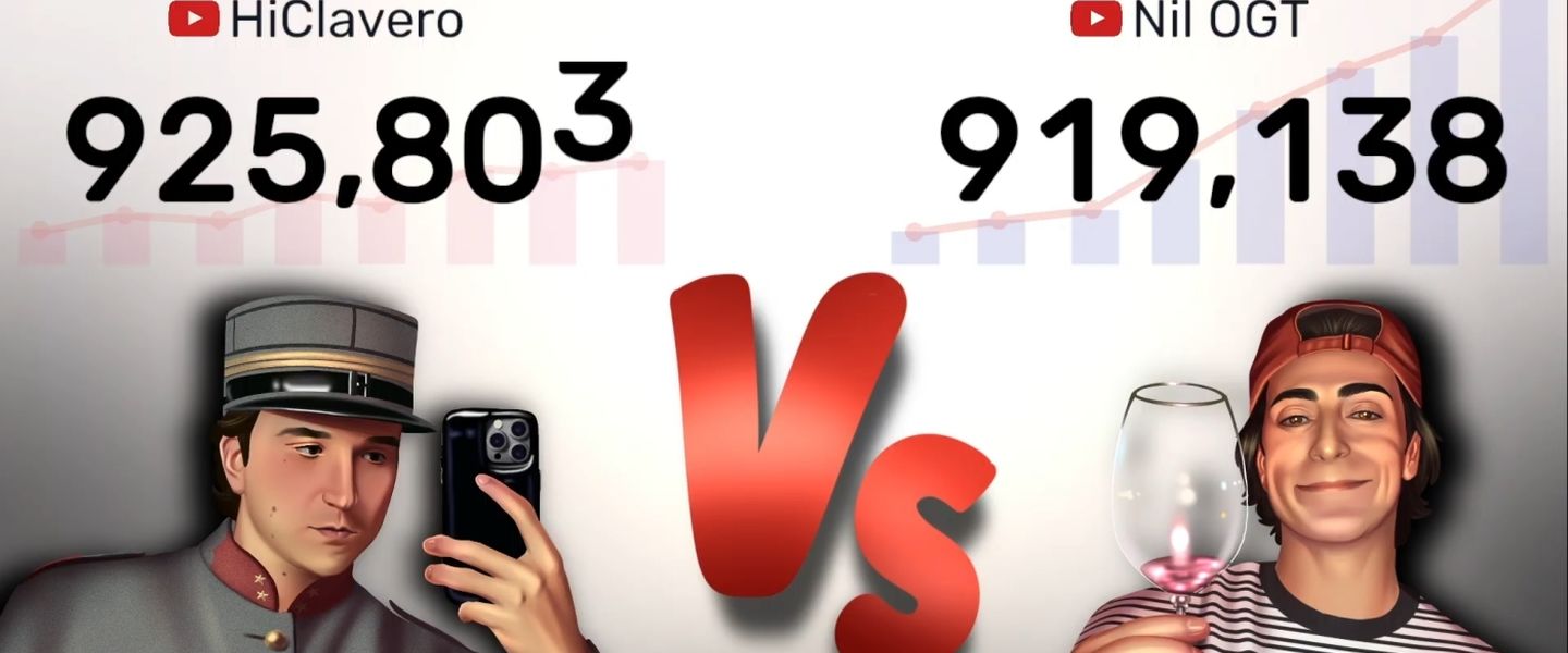 Clavero vs Nil Ojeda: el duelo de los youtubers más en forma del momento