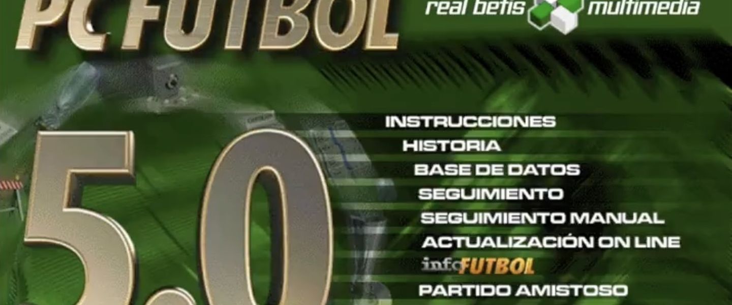 Golpe de realidad: El Betis trae de vuelta PC Fútbol antes que Una partida más