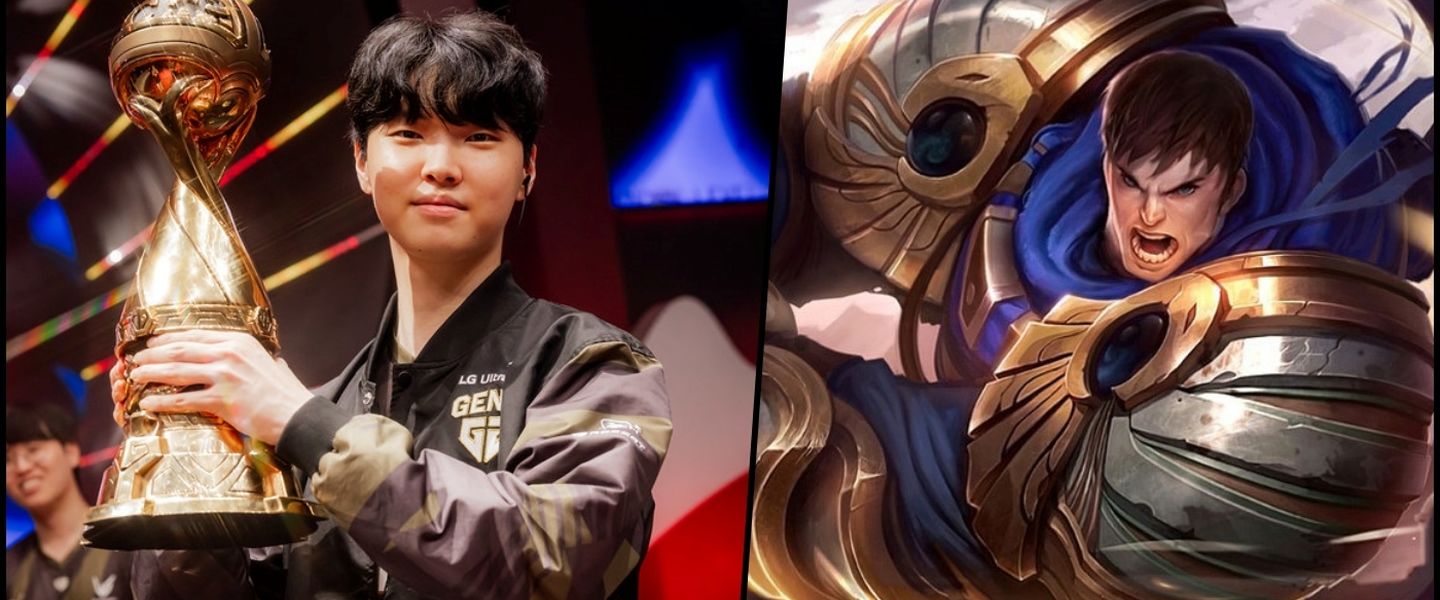 Garen podría ser el pick estrella de Chovy en Worlds 2024