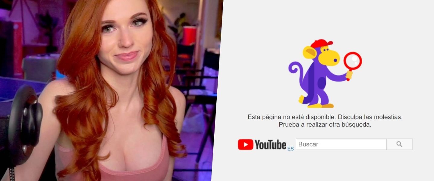 Amouranth pierde todos sus canales de YouTube y estalla contra la plataforma