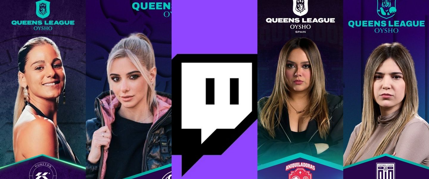 ¿Cuántos seguidores tienen las presidentas de la Queens League España en Twitch?