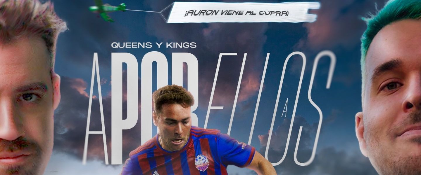 ¡Llegó el día! Auronplay irá a la Kings League este fin de semana