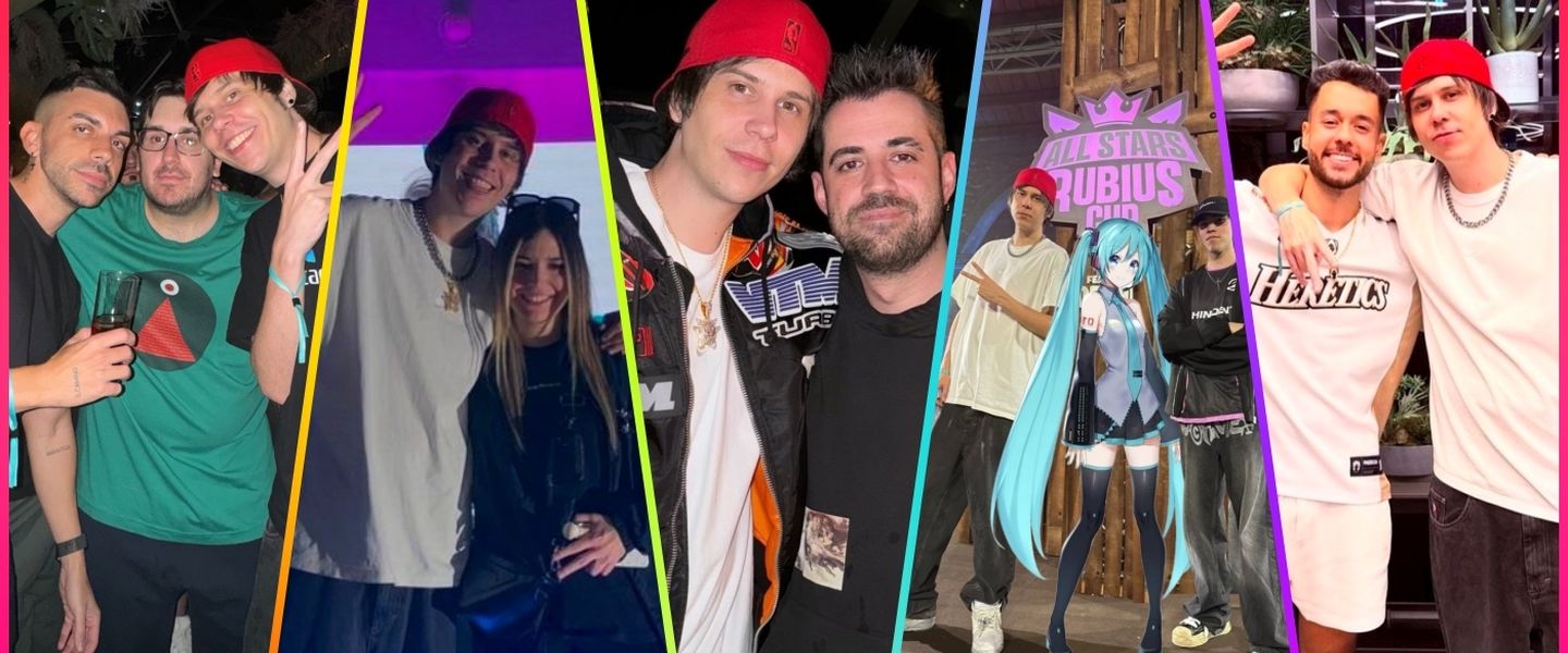 Rubius se hizo decenas de fotos con sus amigos en la All Stars Rubius Cup