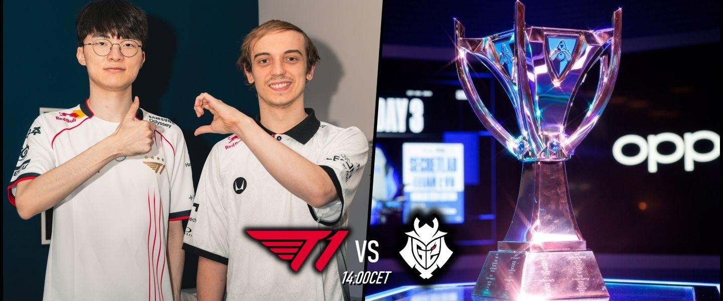 T1 vs G2 Esports: un clásico más para la historia internacional