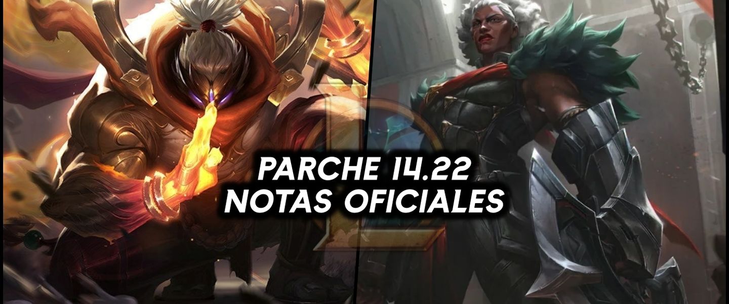 La versión 14.22 llega al cliente oficial de League of Legends el 06 de noviembre