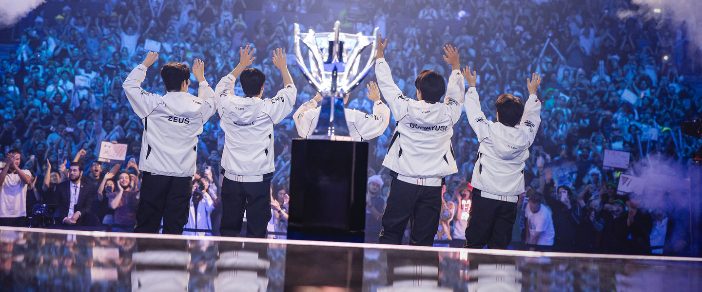 Una instantánea histórica: T1 tras eliminar a Gen.G de Worlds 2024