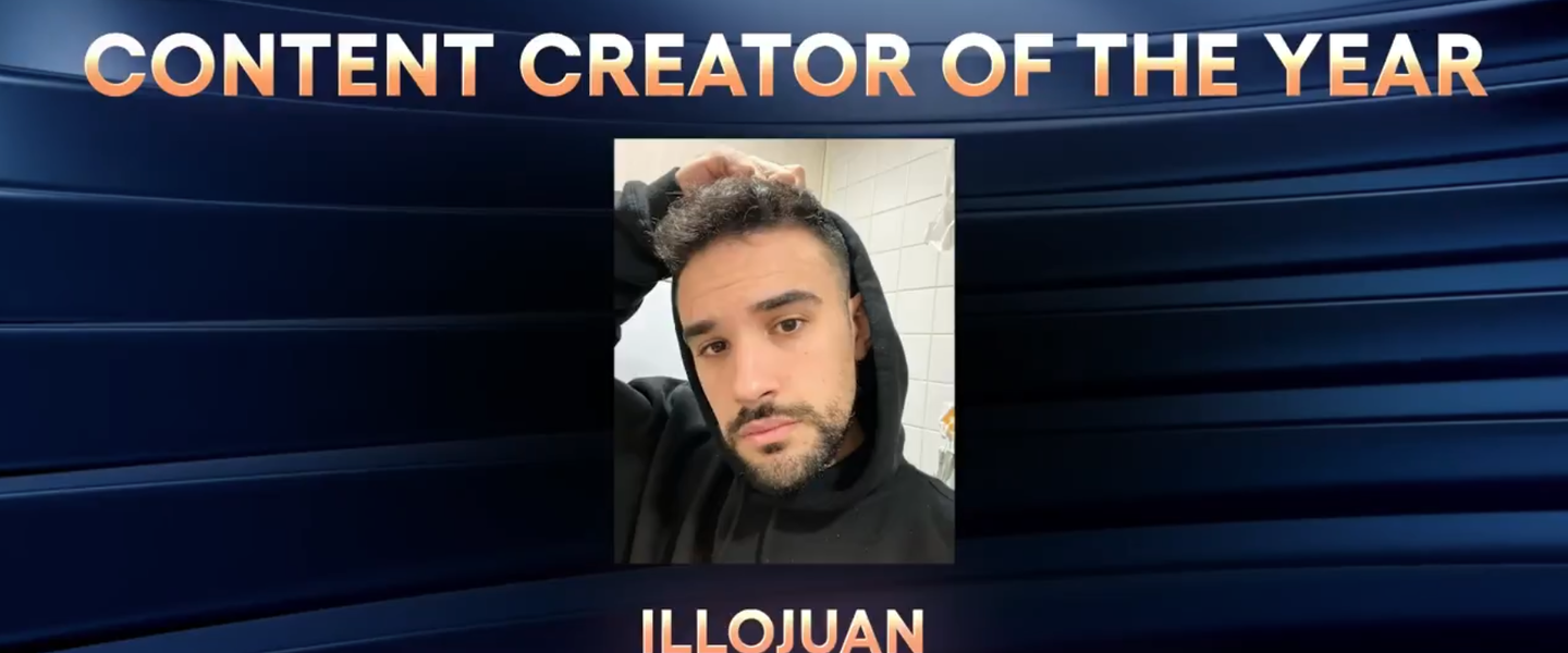 Illojuan, nominado como mejor creador de contenido en The Game Awards