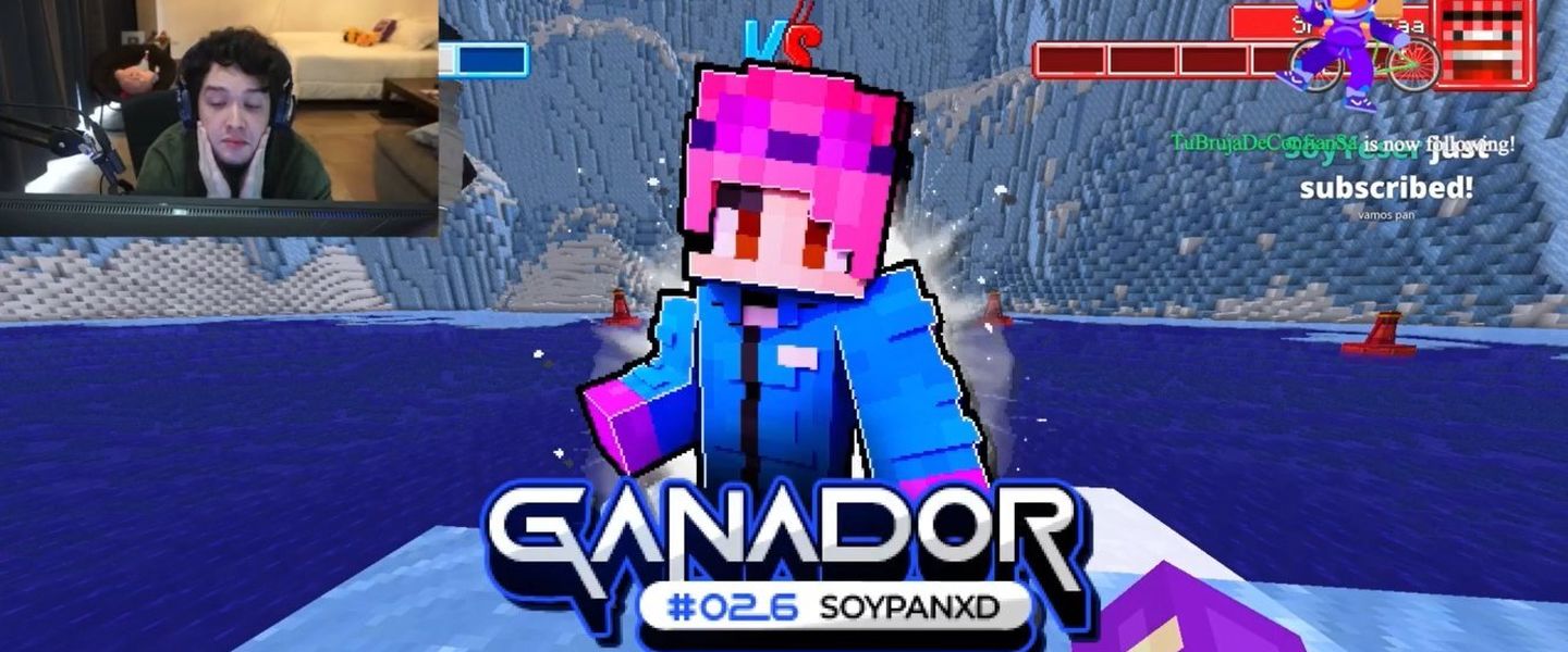 SoyPan se llevó los Squid Craft Games 3 y fue top 2 de audiencias