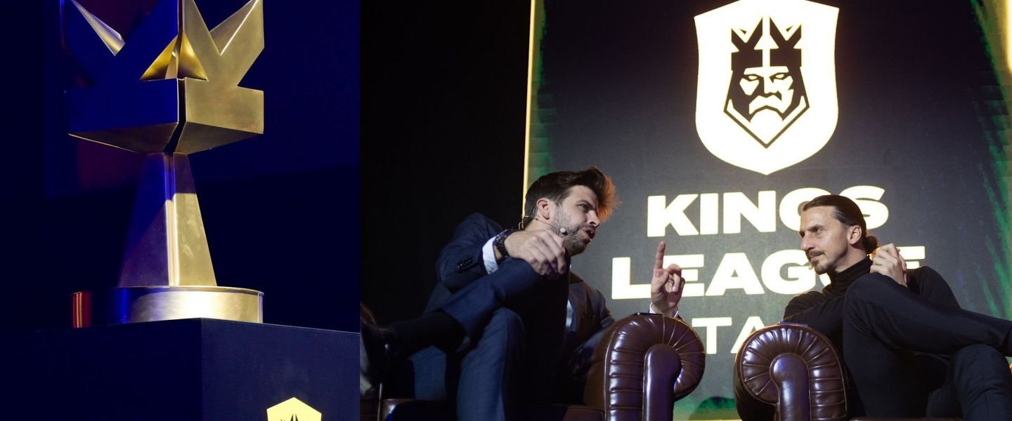 Gerard Piqué y Zlatan Ibrahimović presentan la Kings League Italia