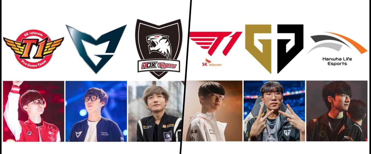 El antes y el después de estas tres leyendas de la LCK