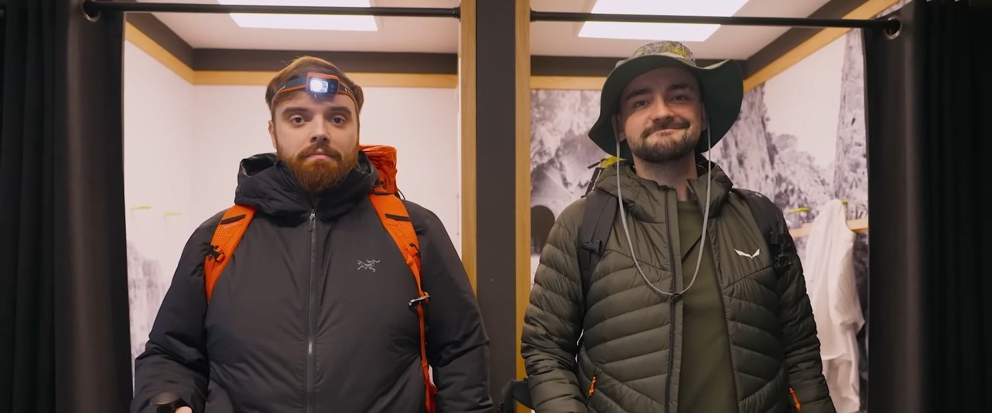 Ibai y Xokas ya están listos para comenzar a andar en el Camino de Santiago