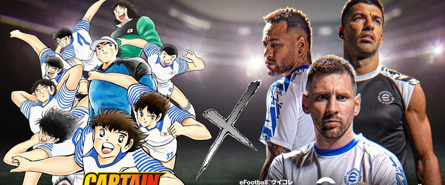 Konami convierte a la mítica MSN del Barcelona en personajes de Óliver y Benji (Captain Tsubasa)