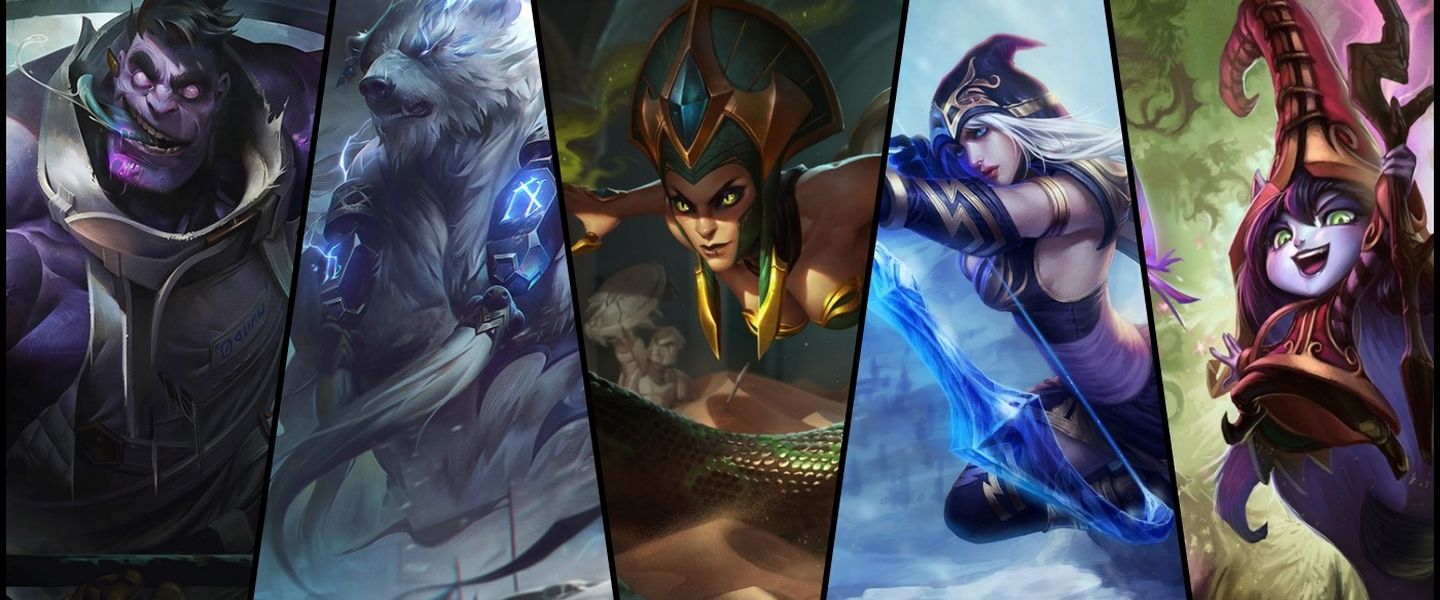 Algunos de los 5 mejores campeones del meta actual de LoL