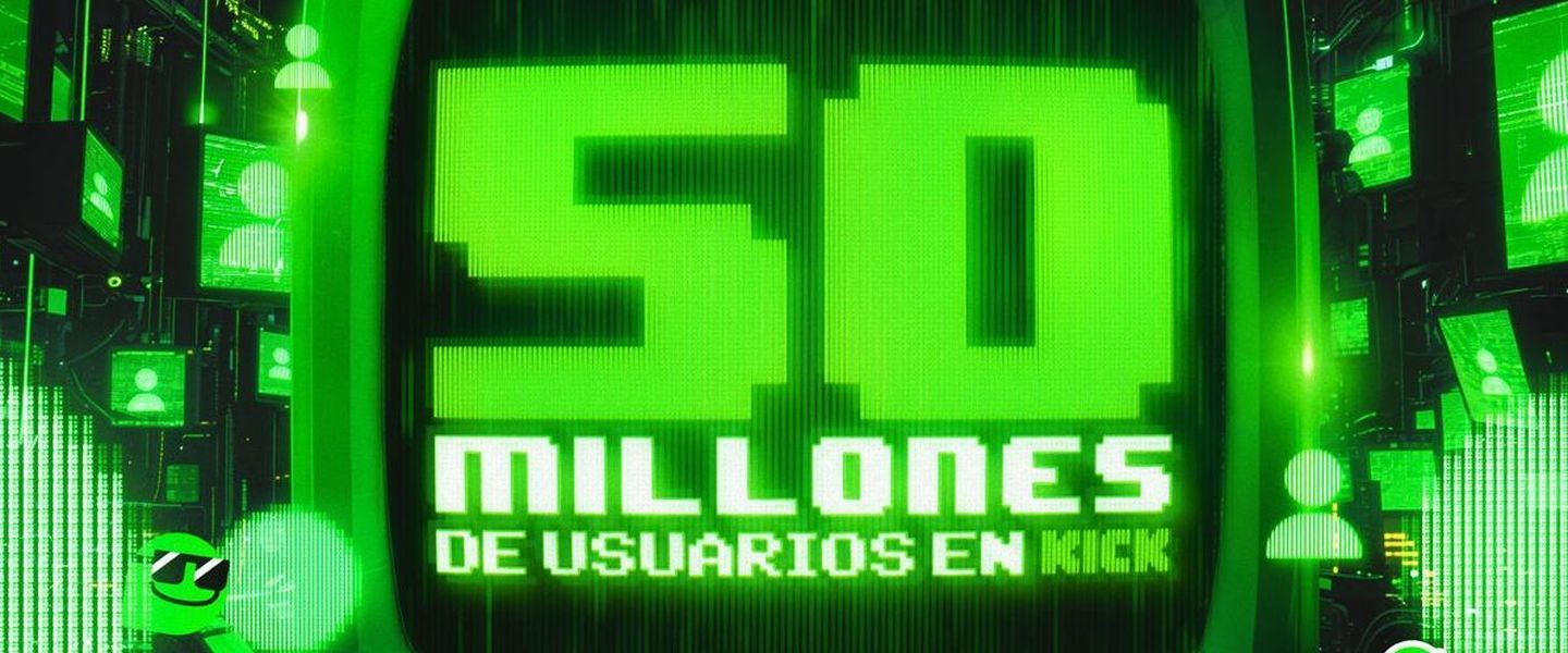 Kick sobrepasa los 50 millones de usuarios