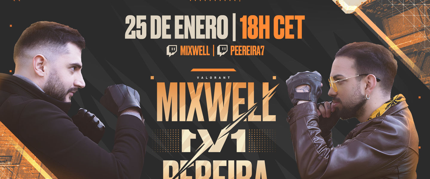 El eventazo que enfrentará a Mixwell y Pereira en VALORANT en Madrid