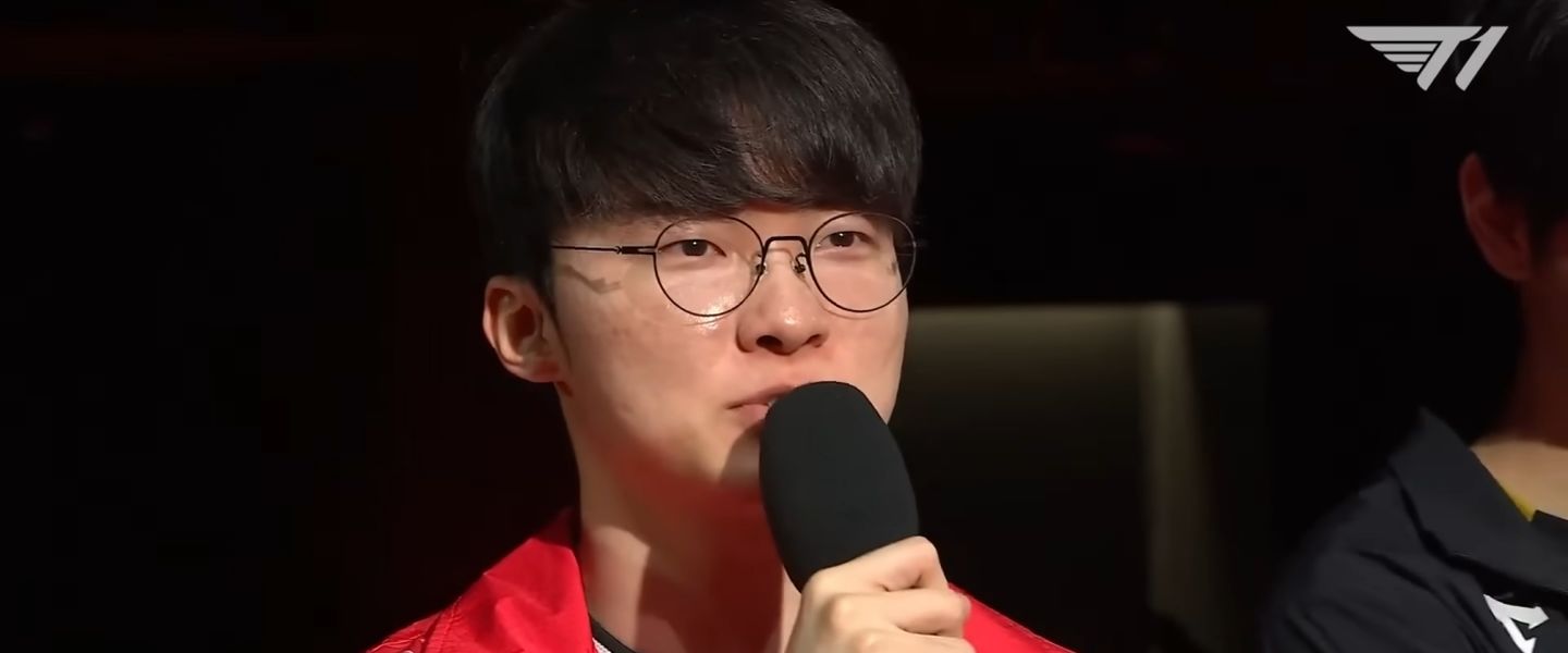 Faker en la primera jornada de LCK 2025