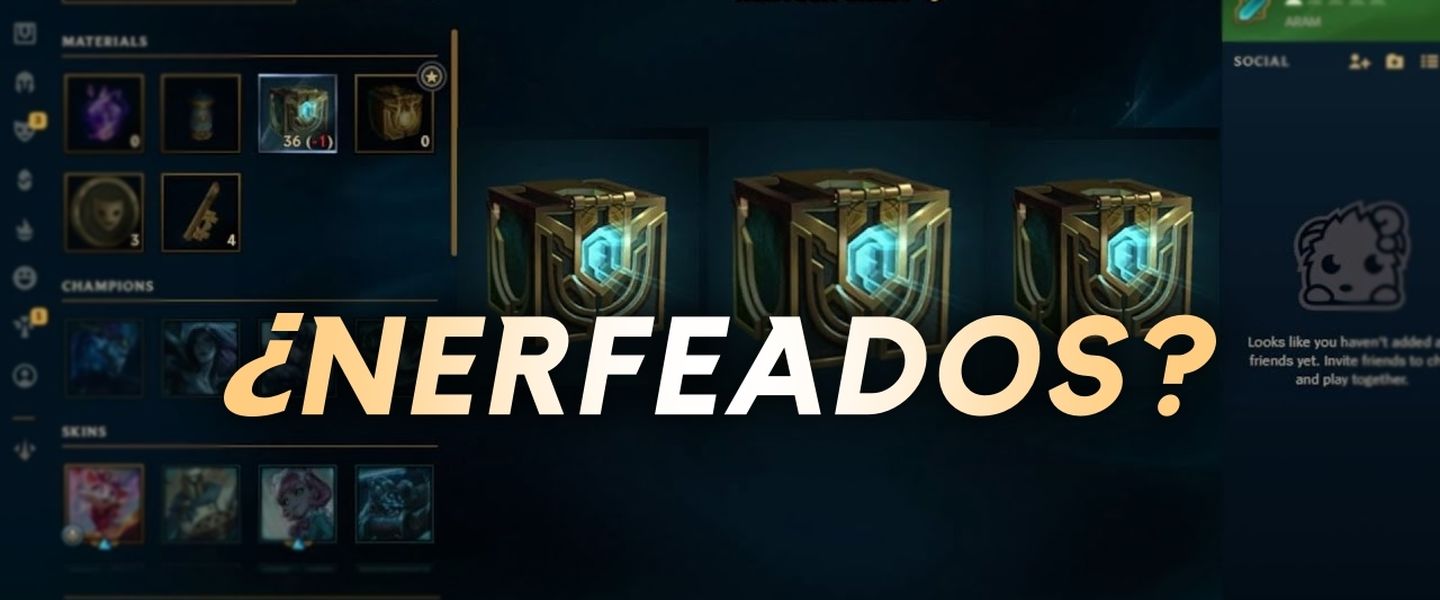 Así es el contenido de los cofres Hextech si Riot no cambia nada