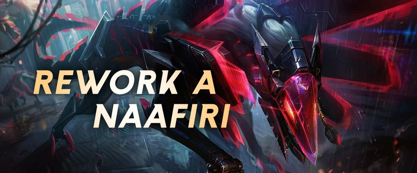 Riot le mete un rework a Naafiri para que se use más en 2025